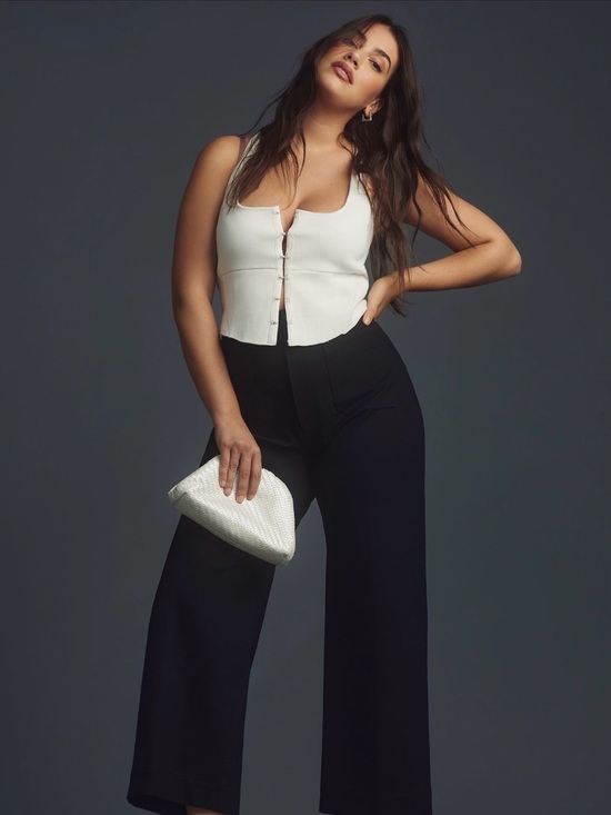 Anthropologie Denim - Anthropologie The Colette Ponete Crop Wide Leg Pants ✨👖